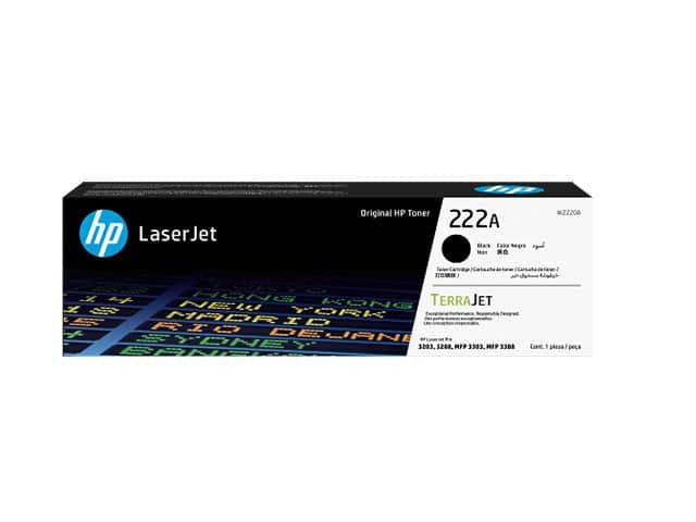 CARTOUCHE HP 222A NOIR