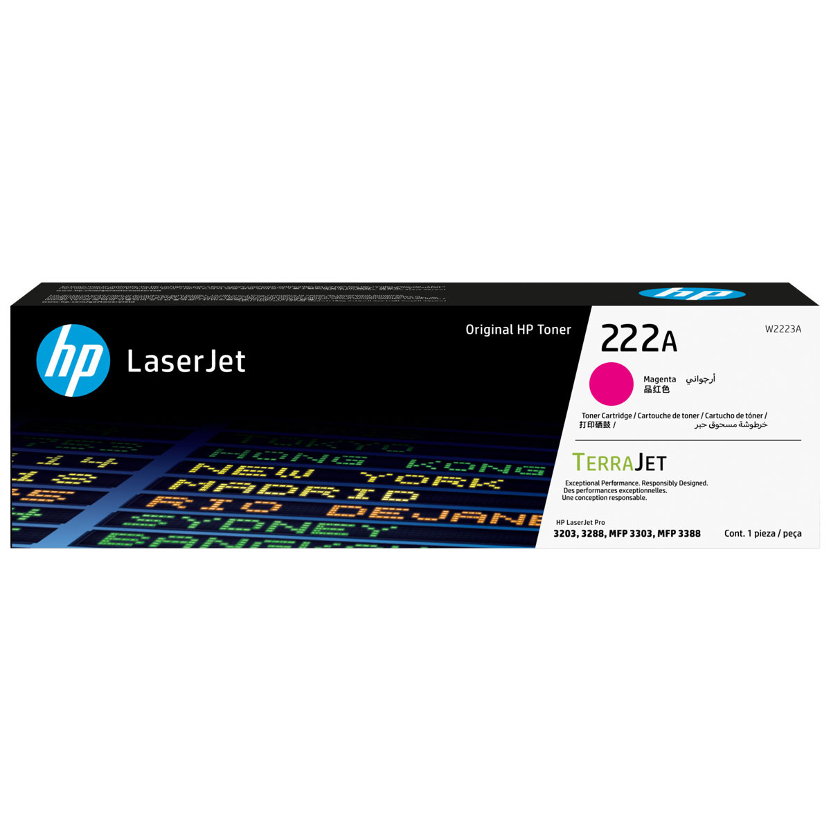 CARTOUCHE HP 222A MAGENTA