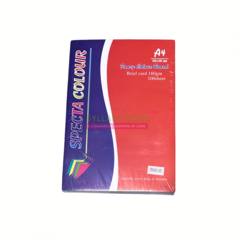 Paquet 100 Papiers Bristol