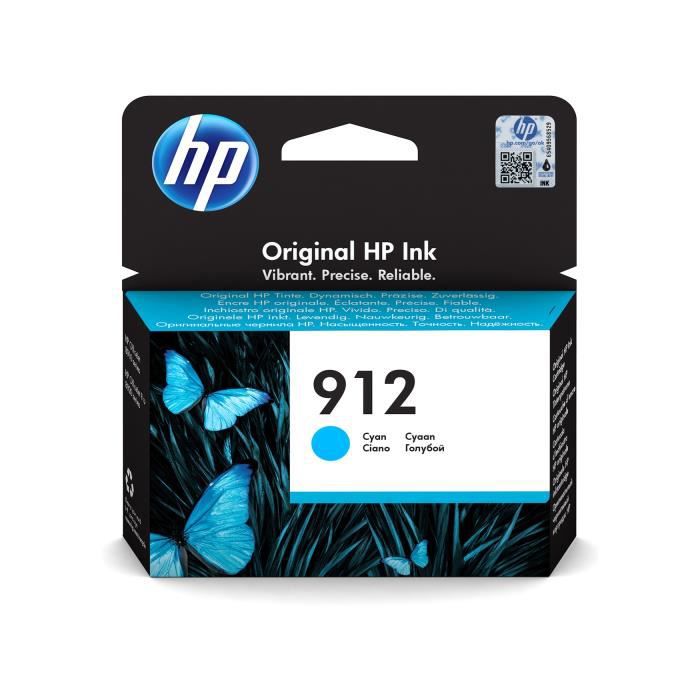 CARTOUCHE HP 912 CYAN