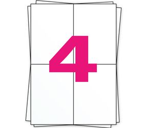 PAQUET ETIQUETTE 4/PAGE