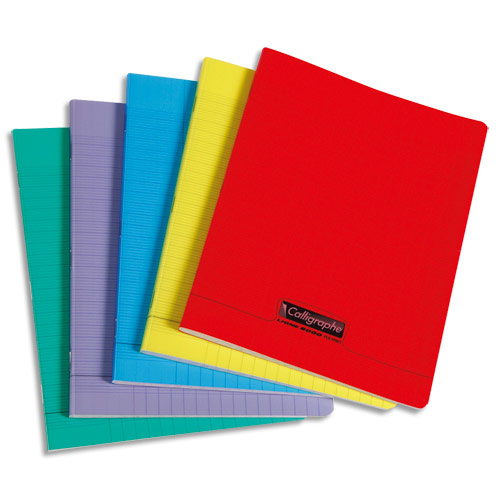 Cahier 100pages Calligraphe avec Couverture