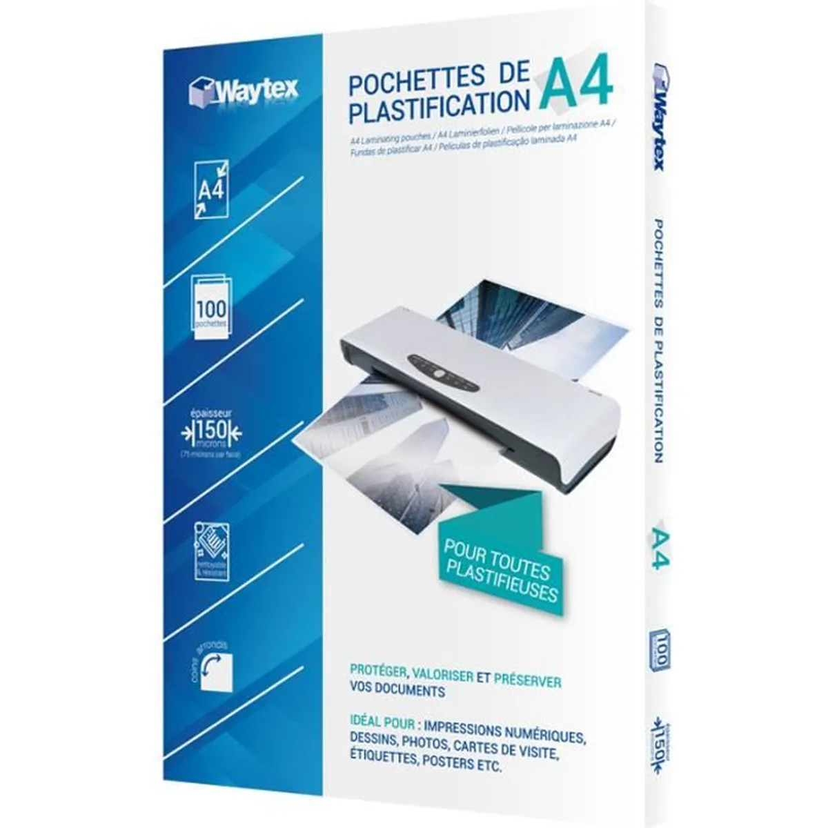 PAPIER DE PLASTIFICATION A4