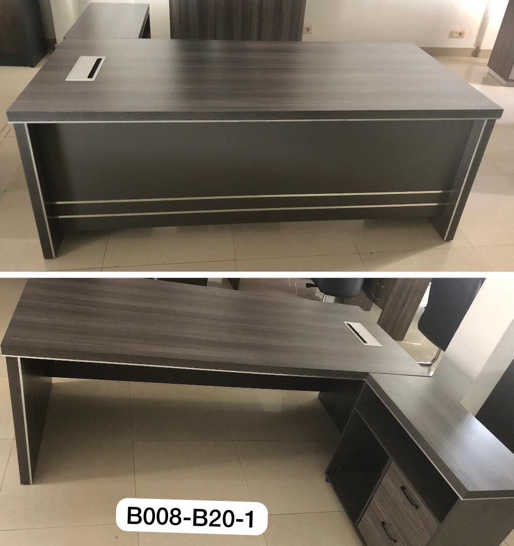 BUREAU DIRECTEUR AVEC RETOUR BO08-B20-1 2M